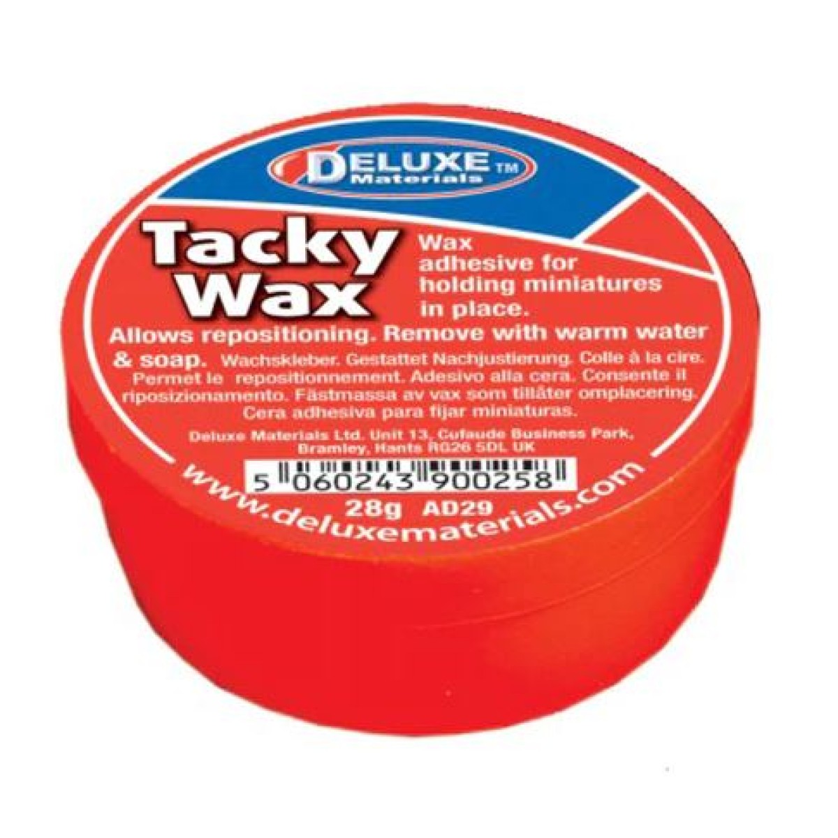 Deluxe Materials Tacky Wax Miniature Painting Adhesive
